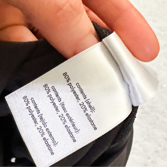 NWT- WeWoreWhat Hot Biker Short Solid Black - Picture 9 of 12